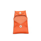 Orange coin purse